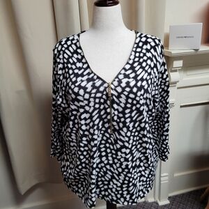 ❤️NWT Rafaella "Spice Market" Top 3X